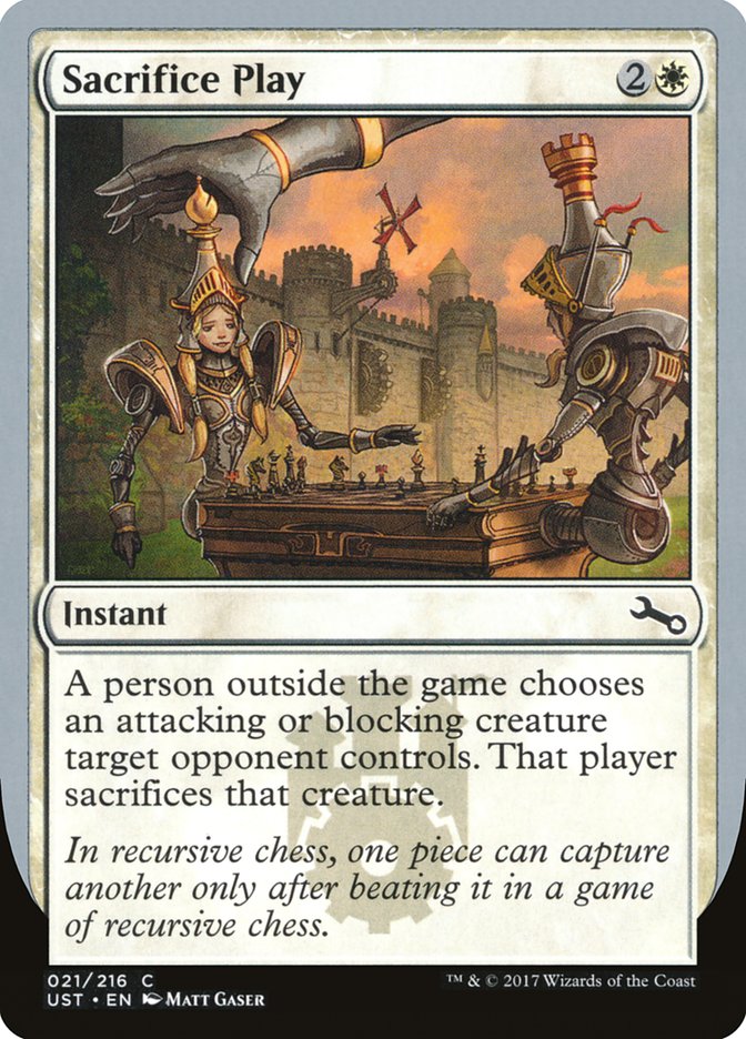 Sacrifice Play [Unstable] | Devastation Store
