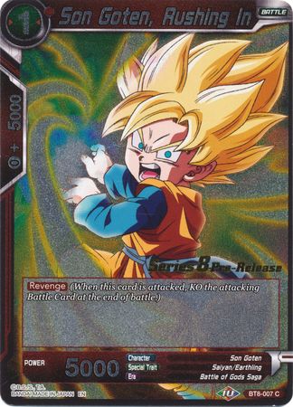 Son Goten, Rushing In [BT8-007_PR] | Devastation Store