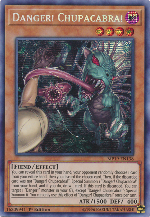 Danger! Chupacabra! [MP19-EN138] Prismatic Secret Rare | Devastation Store