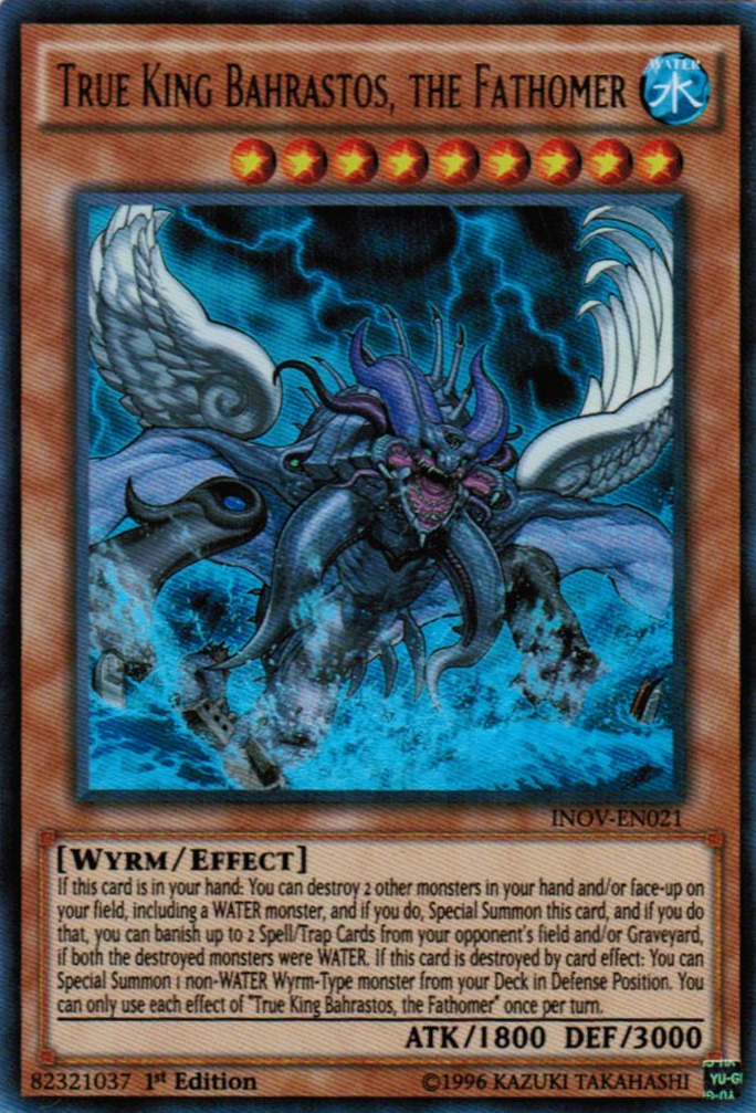 True King Bahrastos, the Fathomer [INOV-EN021] Ultra Rare | Devastation Store