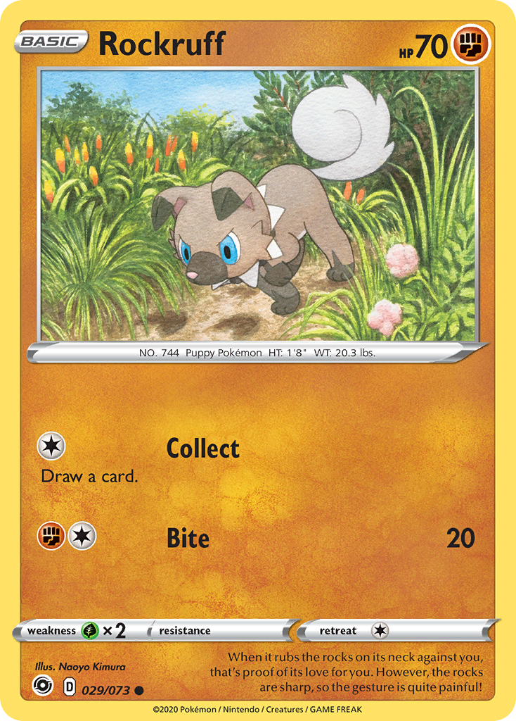 Rockruff (029/073) [Sword & Shield: Champion's Path] | Devastation Store