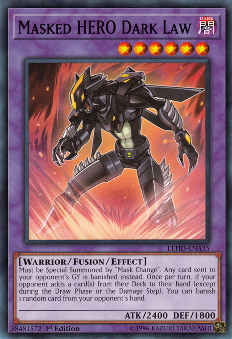 Masked Hero Dark Law [LEHD-ENA35] Common | Devastation Store