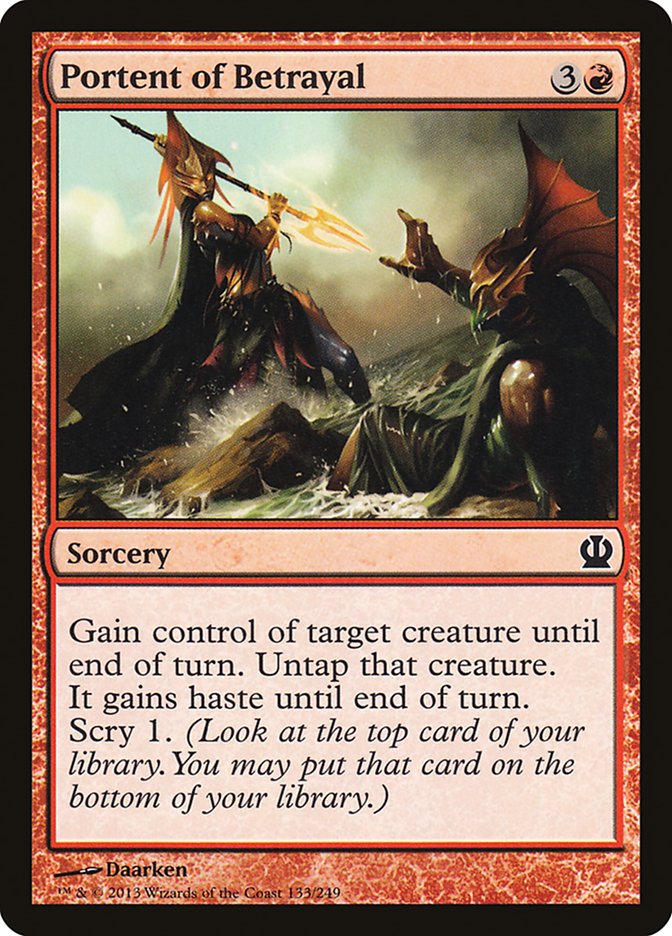 Portent of Betrayal [Theros] | Devastation Store