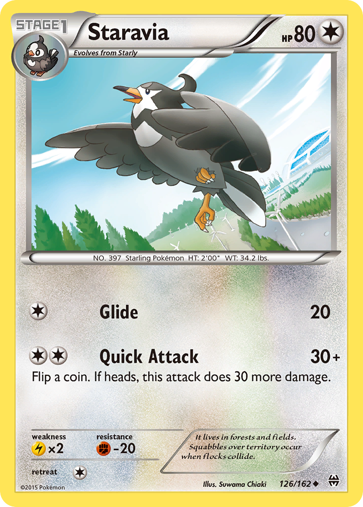 Staravia (126/162) [XY: BREAKthrough] | Devastation Store