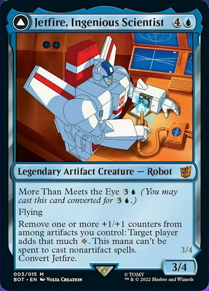 Jetfire, Ingenious Scientist // Jetfire, Air Guardian [Transformers] | Devastation Store