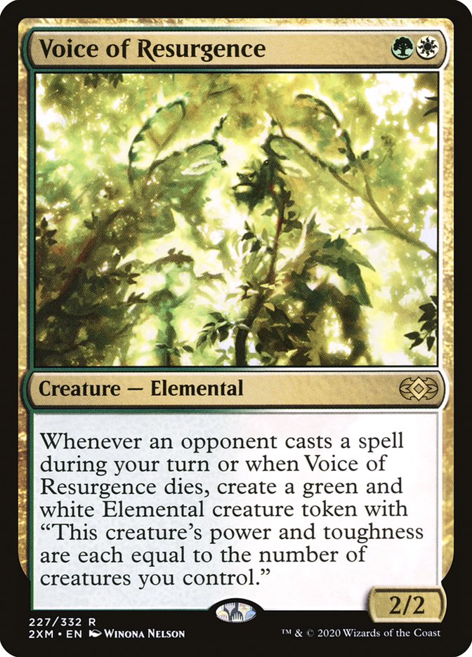 Voice of Resurgence [Double Masters] | Devastation Store