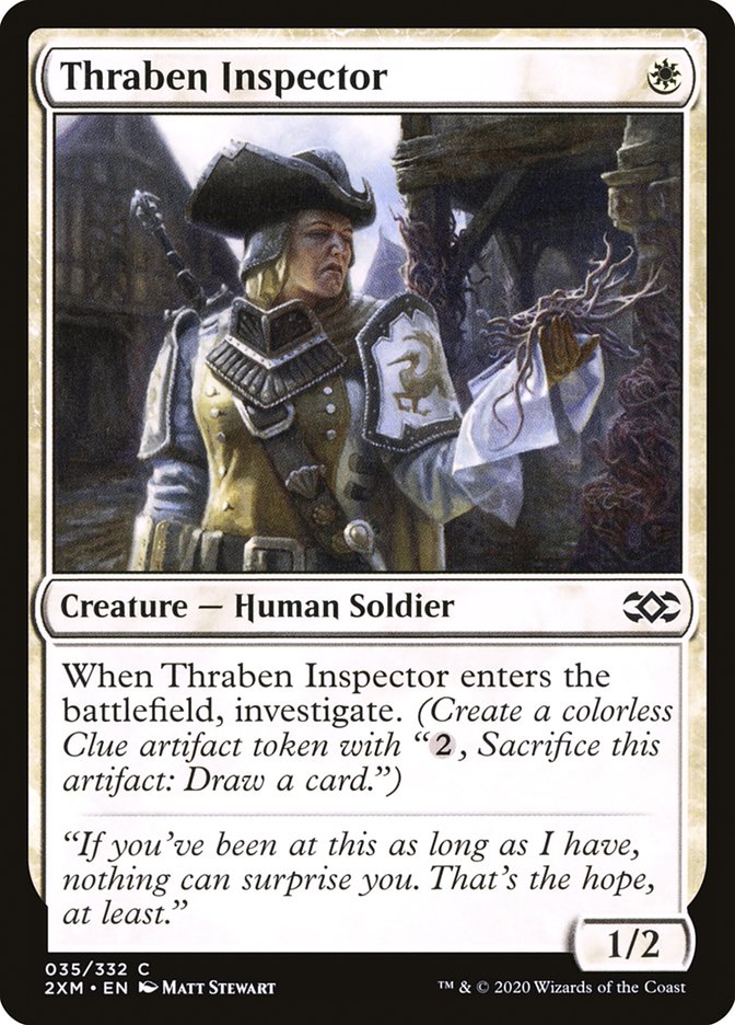 Thraben Inspector [Double Masters] | Devastation Store