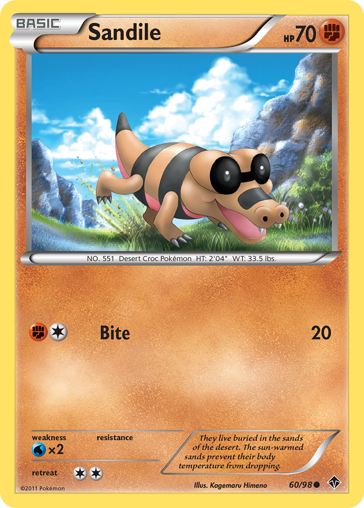 Sandile (60/98) [Black & White: Emerging Powers] | Devastation Store