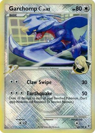 Garchomp C (60/147) (League Promo) [Platinum: Supreme Victors] | Devastation Store