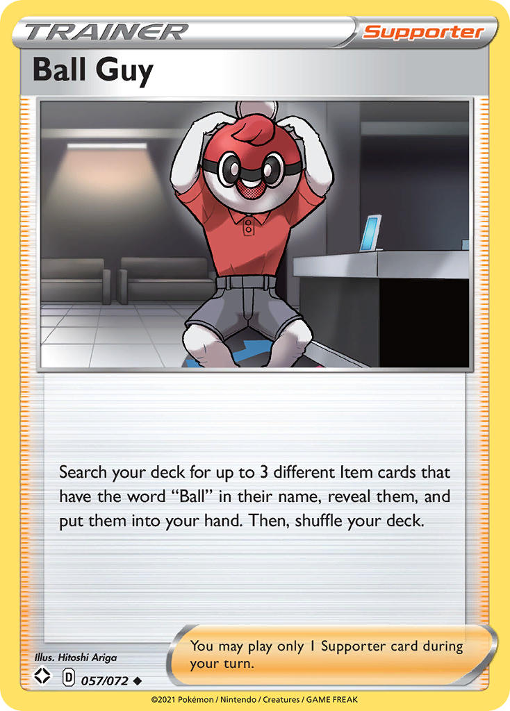 Ball Guy (057/072) [Sword & Shield: Shining Fates] | Devastation Store