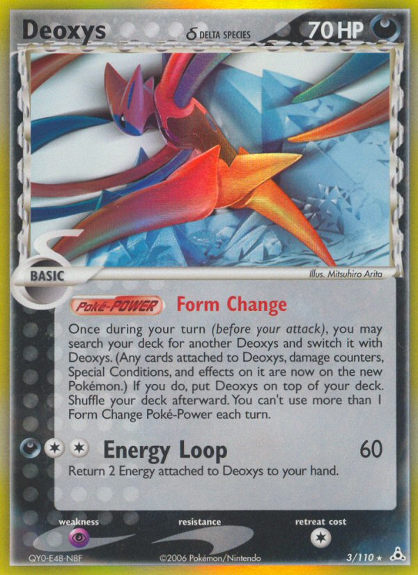 Deoxys (3/110) (Delta Species) [EX: Holon Phantoms] | Devastation Store