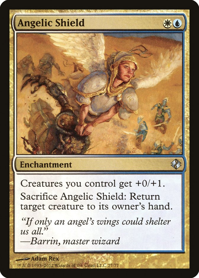 Angelic Shield [Duel Decks: Venser vs. Koth] | Devastation Store