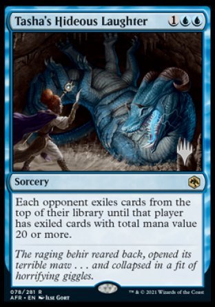 Tasha's Hideous Laughter (Promo Pack) [Dungeons & Dragons: Adventures in the Forgotten Realms Promos] | Devastation Store