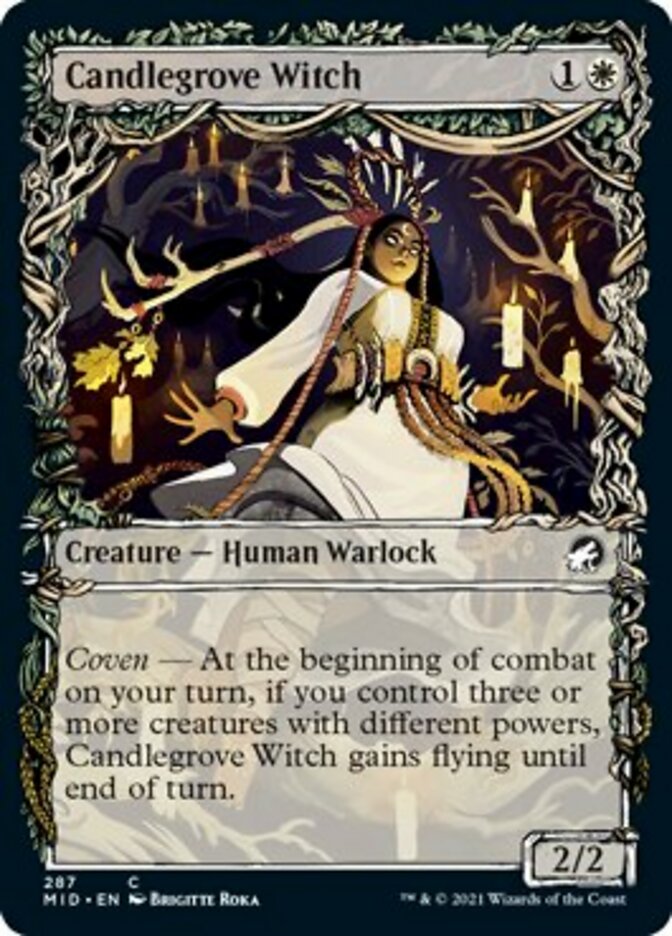 Candlegrove Witch (Showcase Equinox) [Innistrad: Midnight Hunt] | Devastation Store