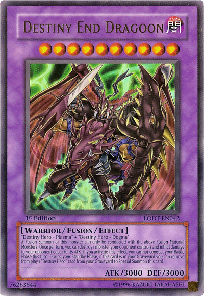 Destiny End Dragoon [LODT-EN042] Ultra Rare | Devastation Store