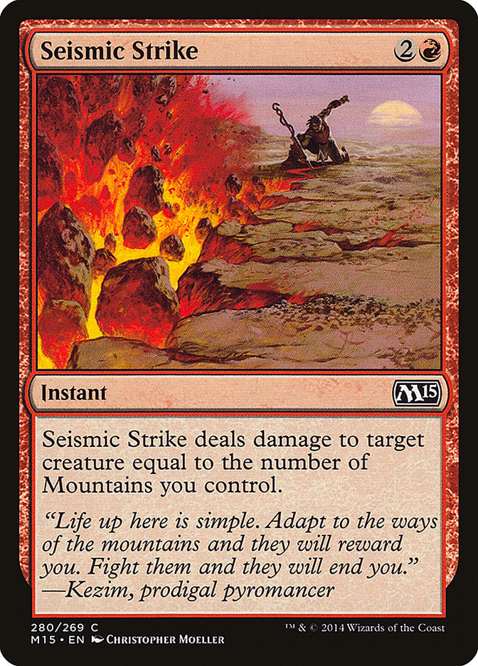 Seismic Strike [Magic 2015] | Devastation Store