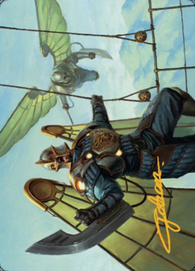 Air Marshal Art Card (Gold-Stamped Signature) [The Brothers' War Art Series] | Devastation Store