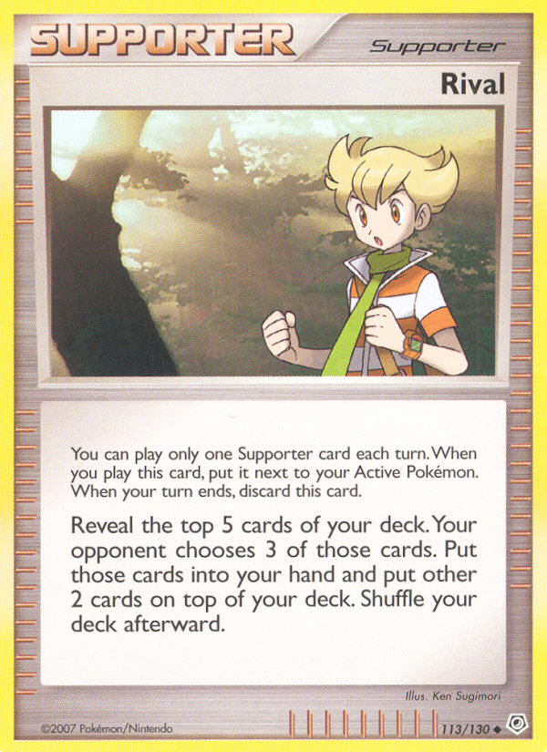 Rival (113/130) [Diamond & Pearl: Base Set] | Devastation Store