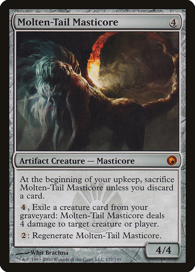 Molten-Tail Masticore [Scars of Mirrodin] - Devastation Store | Devastation Store