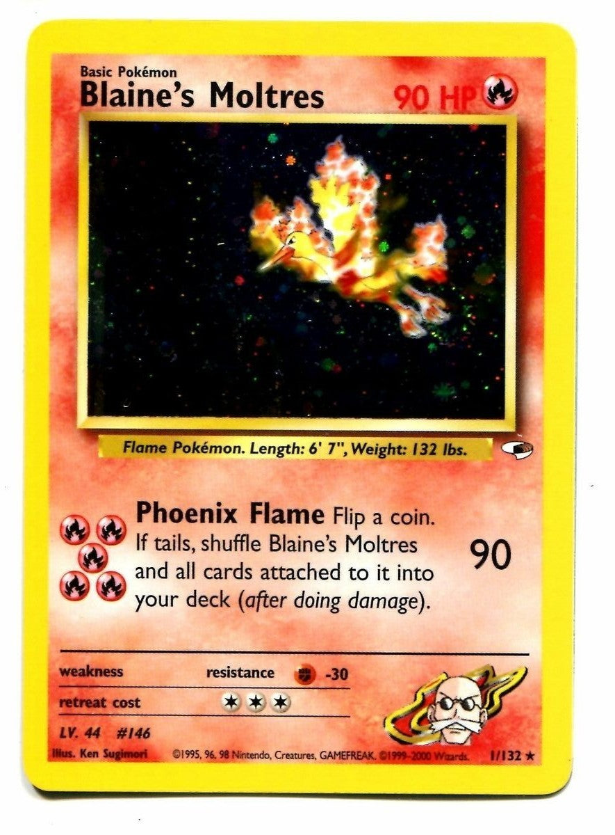 Blaine's Moltres (1/132) [Gym Heroes Unlimited] | Devastation Store