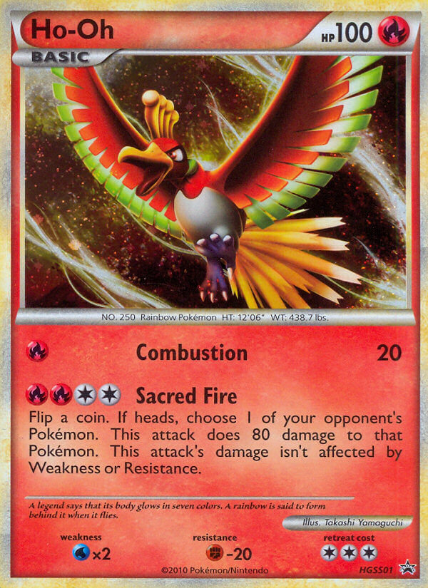 Ho-Oh (HGSS01) [HeartGold & SoulSilver: Black Star Promos] | Devastation Store