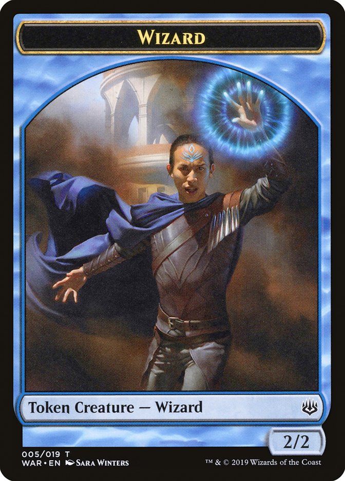 Wizard [War of the Spark Tokens] | Devastation Store