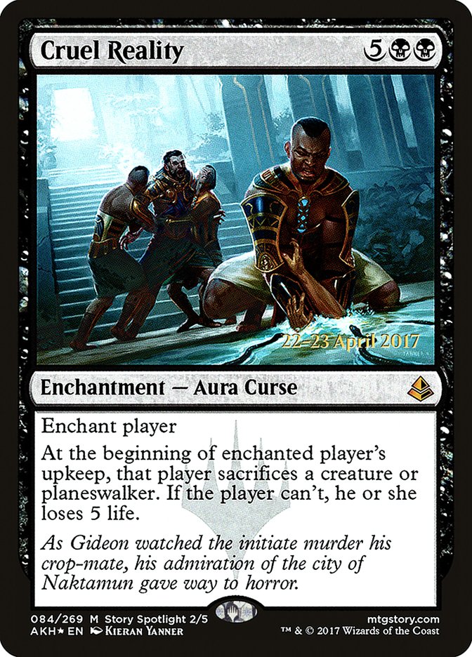 Cruel Reality  [Amonkhet Prerelease Promos] - Devastation Store | Devastation Store