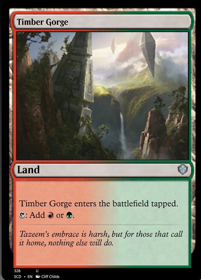 Timber Gorge [Starter Commander Decks] | Devastation Store