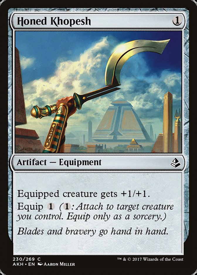Honed Khopesh [Amonkhet] | Devastation Store
