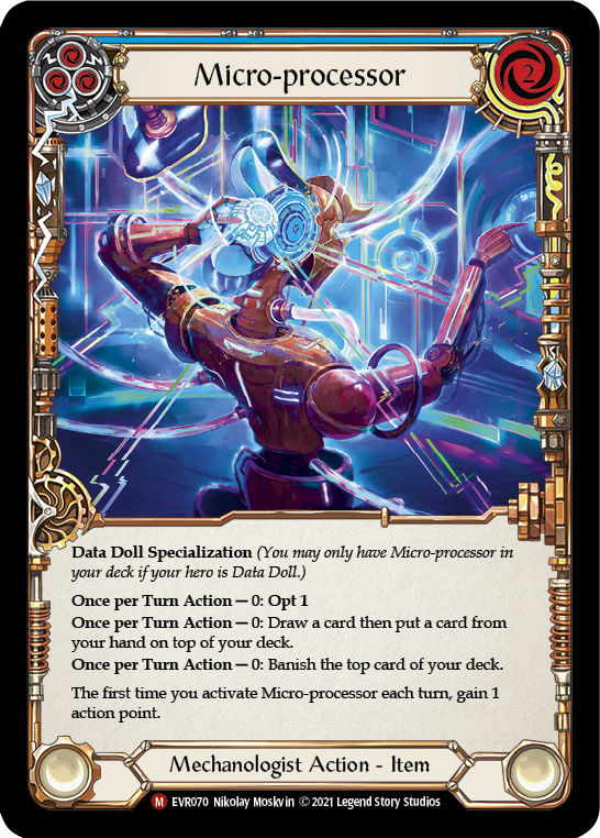 Micro-processor [EVR070] (Everfest)  1st Edition Rainbow Foil | Devastation Store