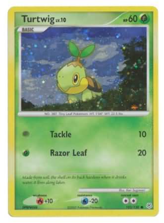 Turtwig (103/130) (Cosmos Holofoil) [Diamond & Pearl: Base Set] | Devastation Store