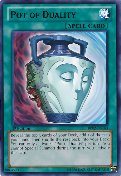 Pot of Duality [BP02-EN160] Mosaic Rare | Devastation Store