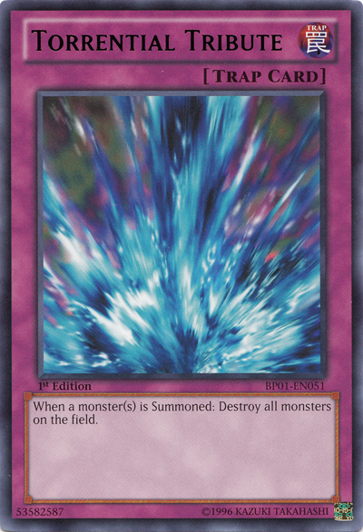 Torrential Tribute [BP01-EN051] Rare | Devastation Store