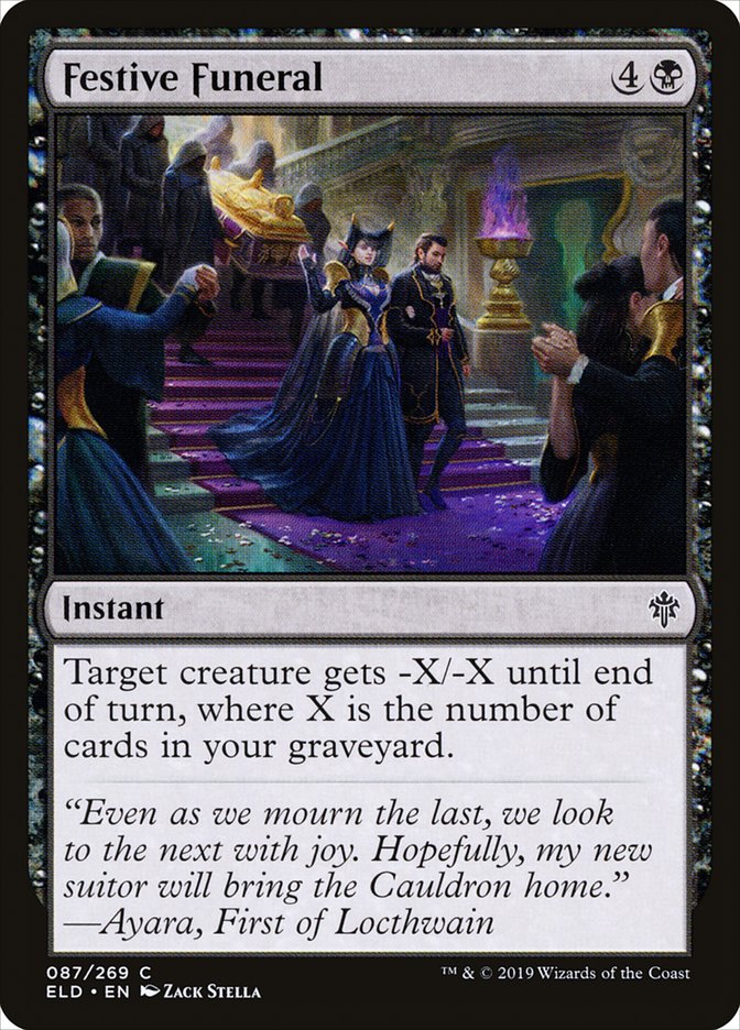 Festive Funeral [Throne of Eldraine] | Devastation Store