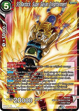 SS Bardock, Super Saiyan Enlightenment [BT13-010] | Devastation Store