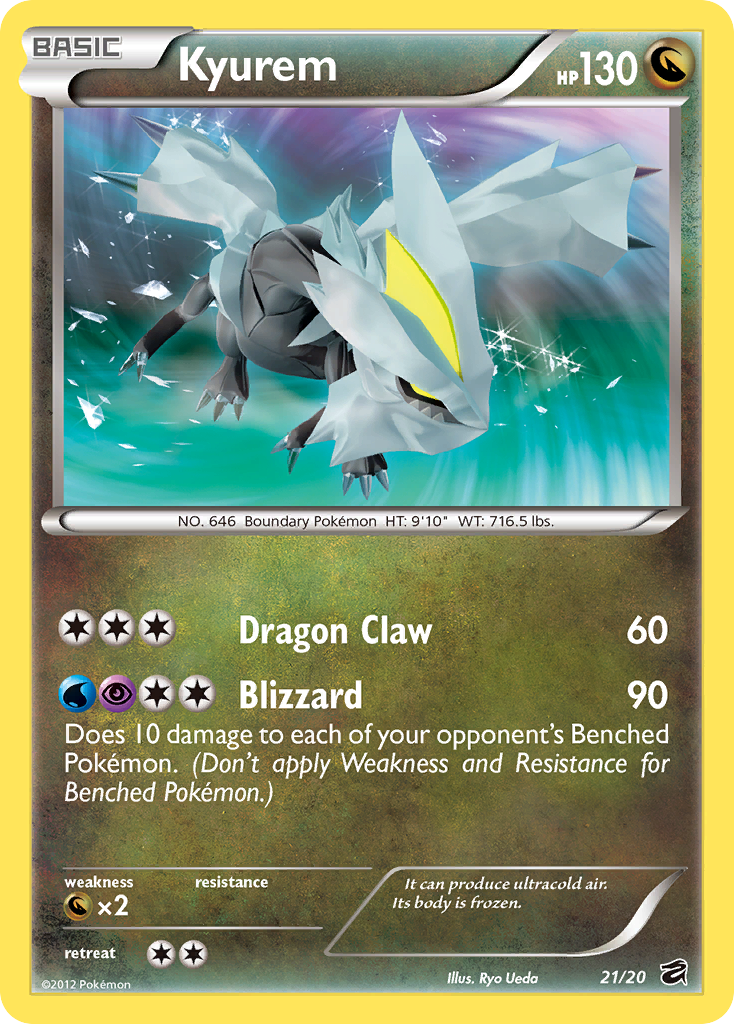 Kyurem (21/20) [Black & White: Dragon Vault] | Devastation Store