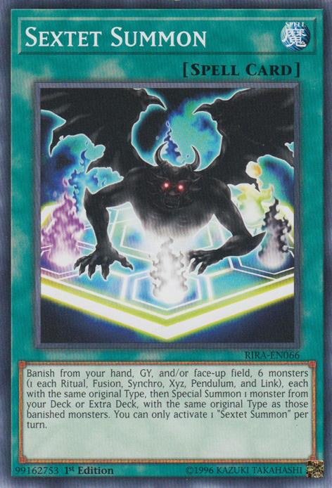 Sextet Summon [RIRA-EN066] Common | Devastation Store