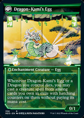 The Dragon-Kami Reborn // Dragon-Kami's Egg (Showcase Soft Glow) [Kamigawa: Neon Dynasty] | Devastation Store
