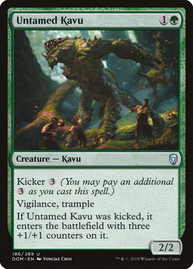 Untamed Kavu [Dominaria] - Devastation Store | Devastation Store