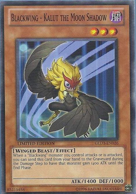 Blackwing - Kalut the Moon Shadow [GLD3-EN026] Common | Devastation Store