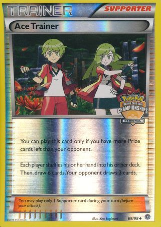 Ace Trainer (69/98) (Regional Championship Promo) [XY: Ancient Origins] | Devastation Store