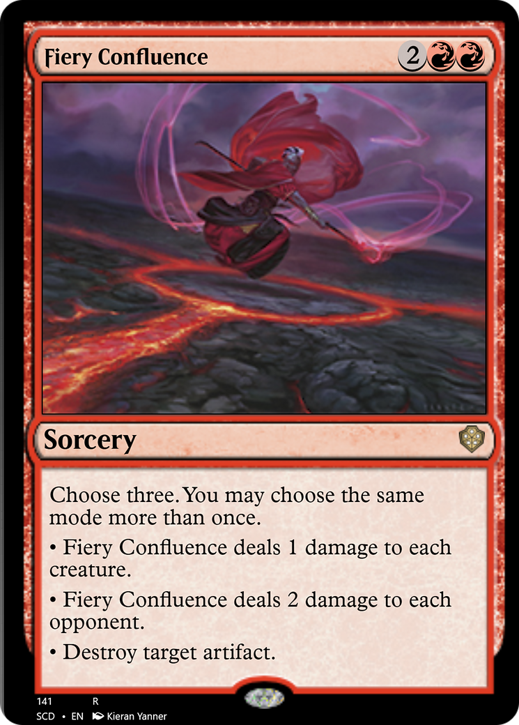Fiery Confluence [Starter Commander Decks] | Devastation Store