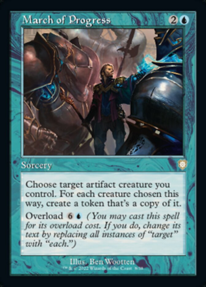 March of Progress (Retro) [The Brothers' War Commander] | Devastation Store