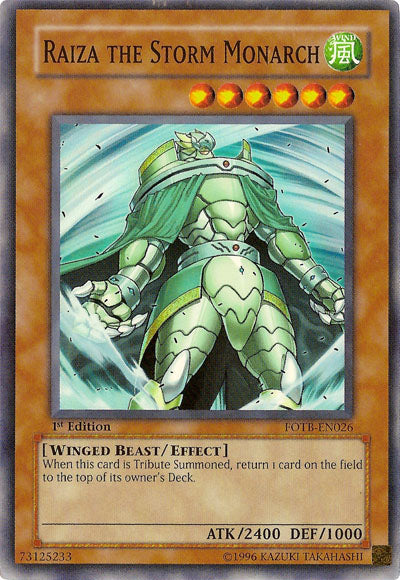 Raiza the Storm Monarch [FOTB-EN026] Super Rare | Devastation Store