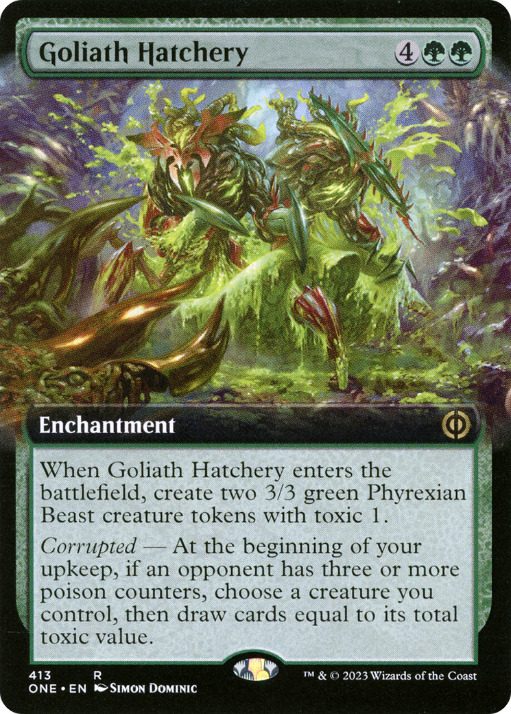 Goliath Hatchery (Extended Art) [Phyrexia: All Will Be One] | Devastation Store