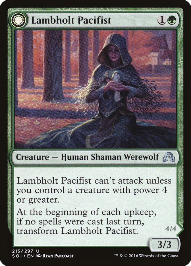 Lambholt Pacifist // Lambholt Butcher [Shadows over Innistrad] - Devastation Store | Devastation Store
