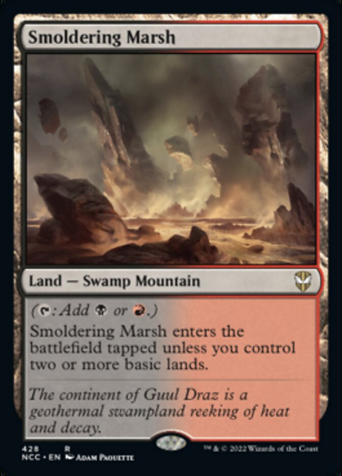 Smoldering Marsh [Streets of New Capenna Commander] | Devastation Store