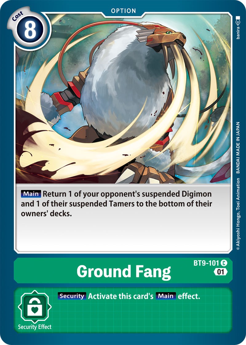 Ground Fang [BT9-101] [X Record] | Devastation Store