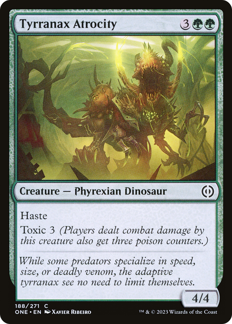 Tyrranax Atrocity [Phyrexia: All Will Be One] | Devastation Store