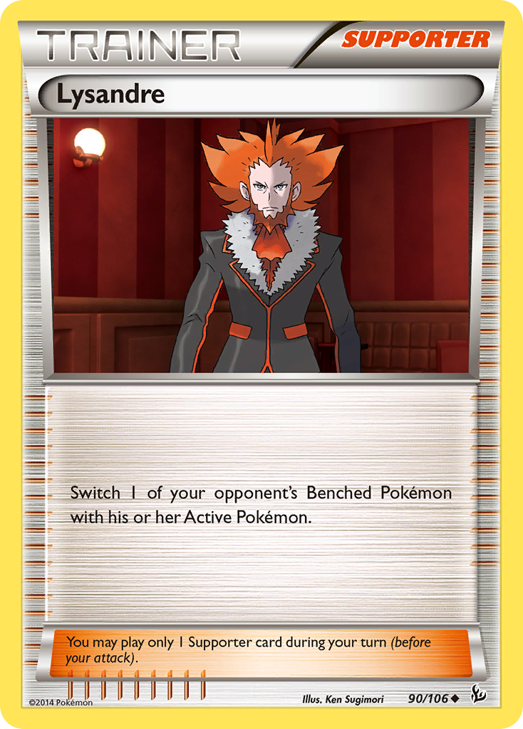 Lysandre (90/106) [XY: Flashfire] | Devastation Store